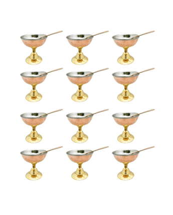 Lot de 12 Coupes à Dessert & Cuillères - SHAAN France